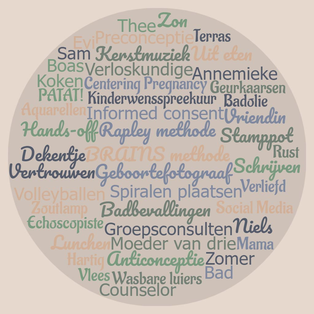 Wordcloud Annemieke